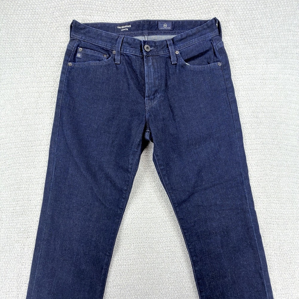 Adriano Goldschmied Jeans Mens 29x34 Blue The Graduate Tailored Leg Dark Wash